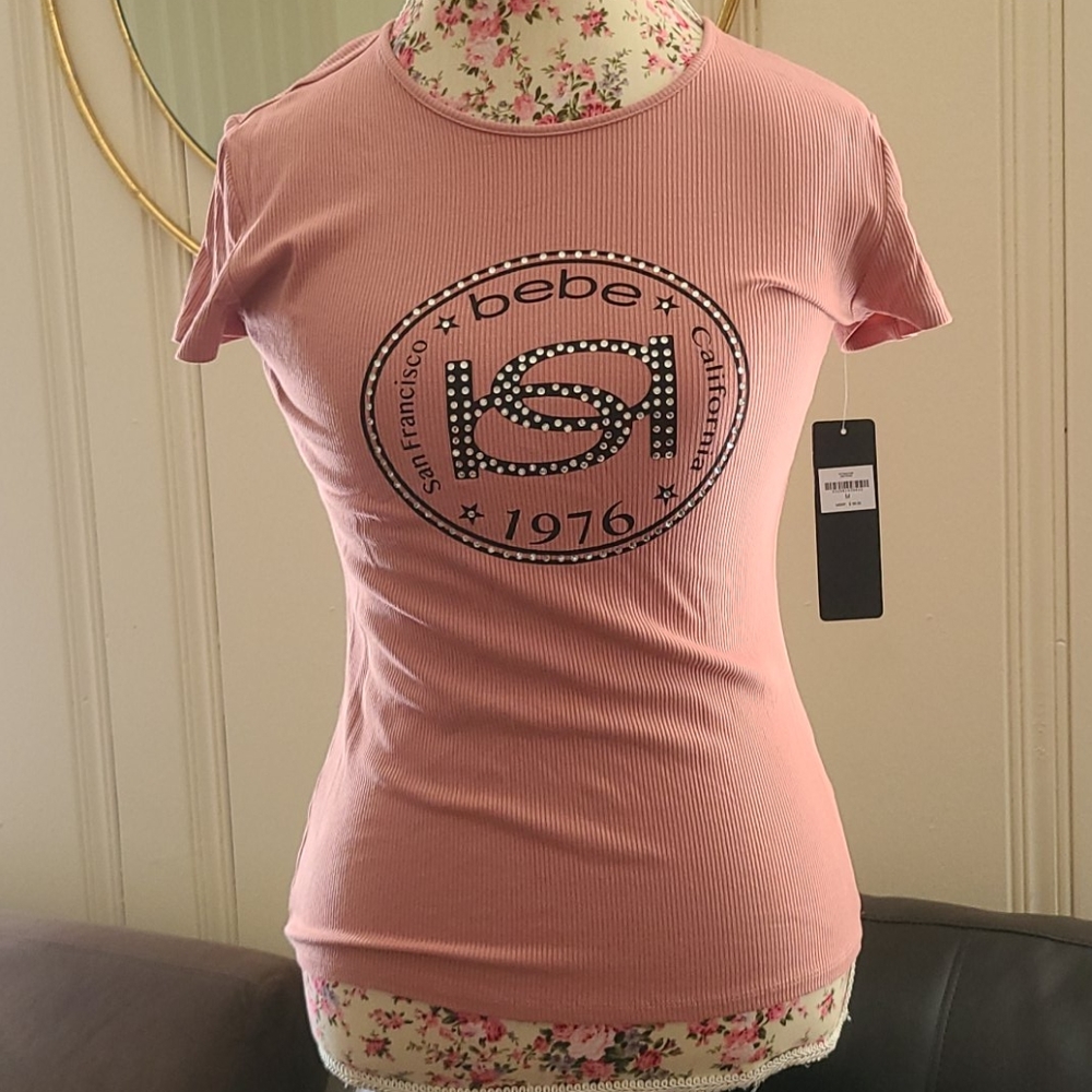 Bebe top ASH Rose